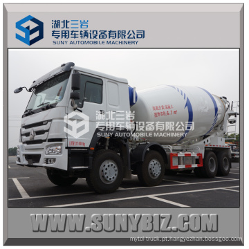 HOWO 8X4 Heavy Duty Caminhão de mistura de concreto Hot Sell